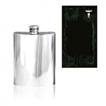 4oz English Pewter Hip Flask Perfume Sample