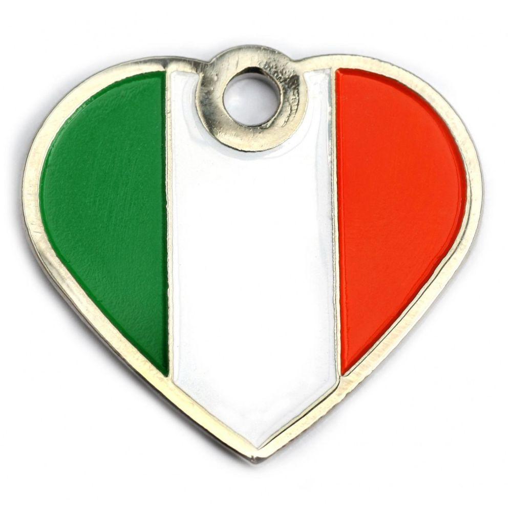 Heart Irish Pet Tag