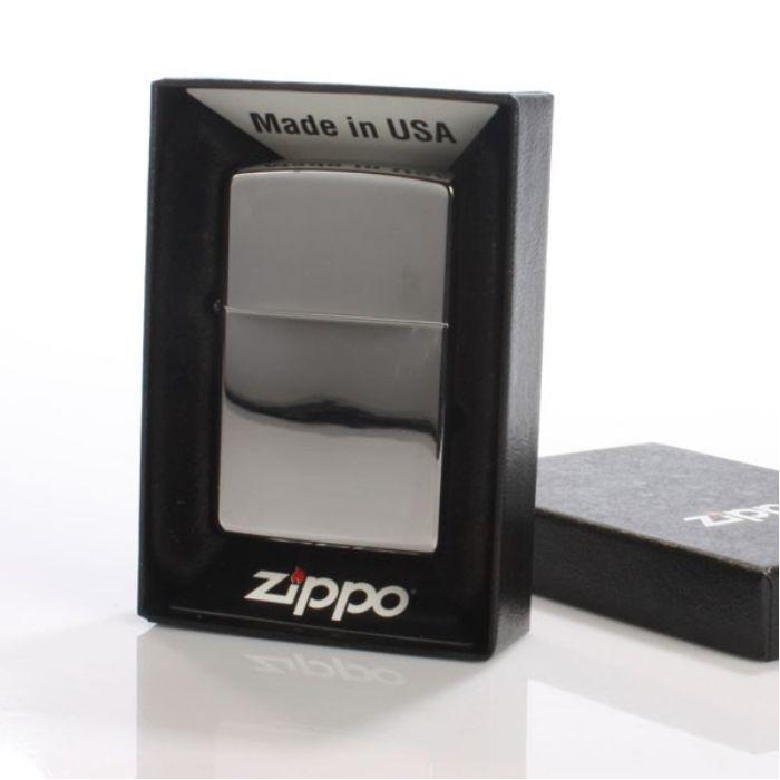 High Polish Zippo Lighter -  Chrome