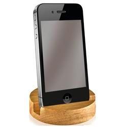 Laser Ready Wooden Bamboo Phone Holder