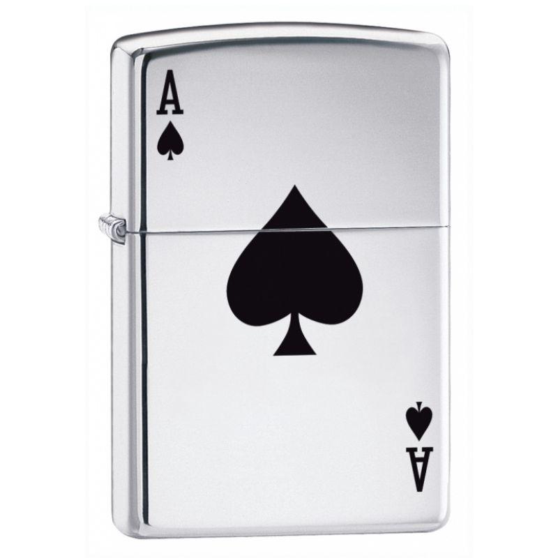 Lucky Ace of Spades Zippo