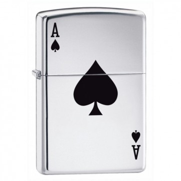 Lucky Ace of Spades Zippo Perfume Sample