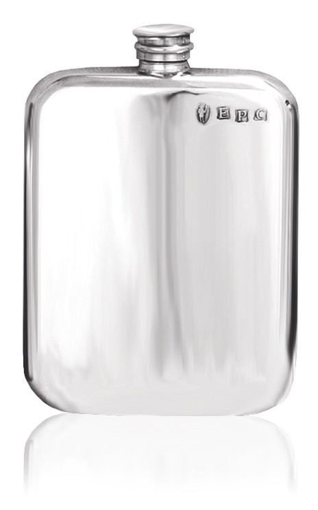 Personalised English Pewter Hip Flask SF434/435