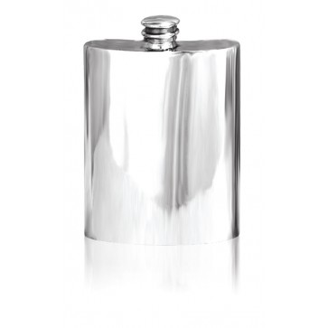 Personalised Hip Flask English Pewter FL255/257 Perfume Sample