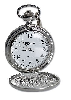 Personalised Pocket Watch Silver Plated