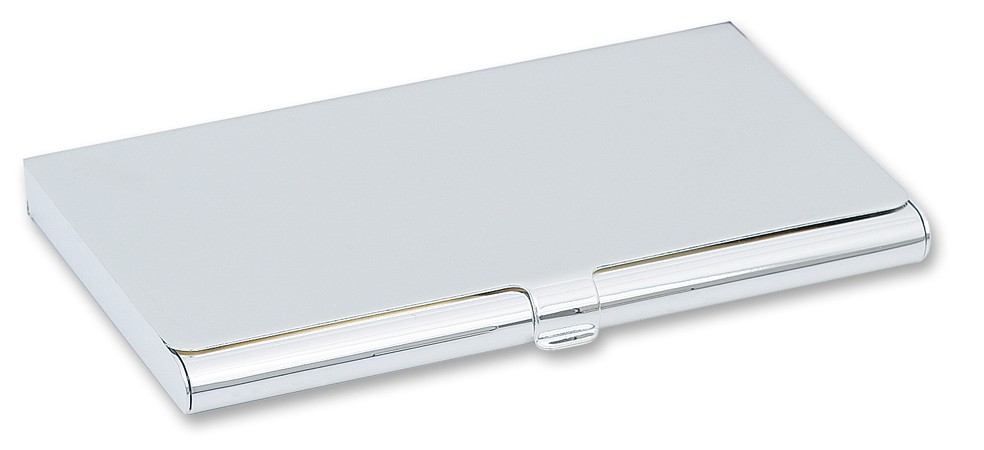 Personalised Silver Plated Business / Credit Card Case