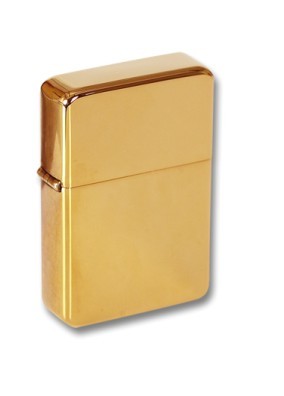 Personalised Solid Brass Petrol storm Lighter