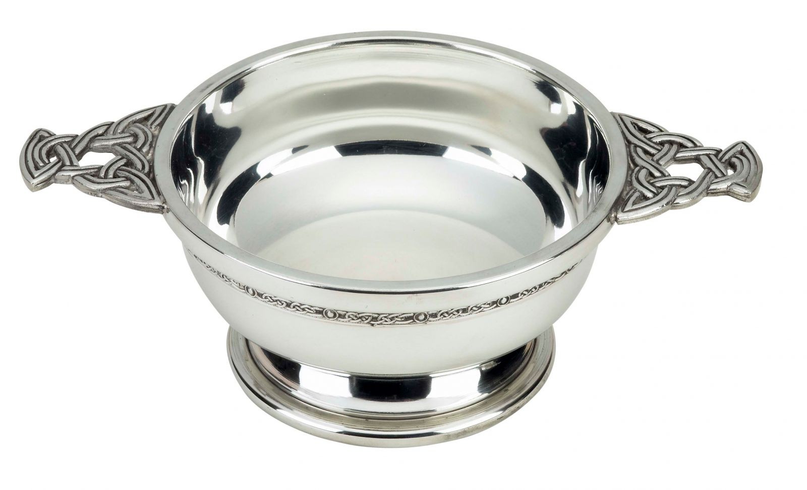 Pewter Celtic Quaich