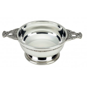 Pewter Celtic Quaich Perfume Sample