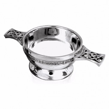 Pewter Quaich Celtic Knot - 2.5" to 8.5" Sizes Perfume Sample