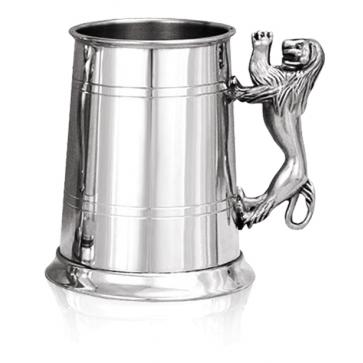 Pewter Tankard Lion Rampant Handle Perfume Sample