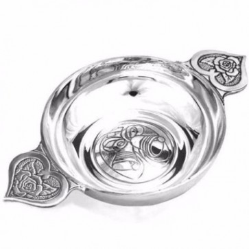 Pewter Wedding Loving Bowl Perfume Sample