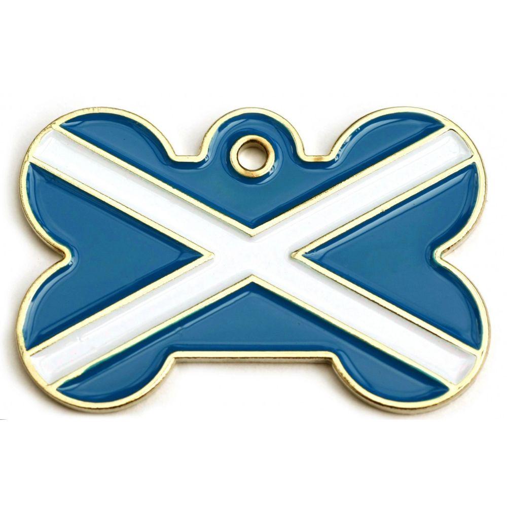 Scottish Bone Pet Tag