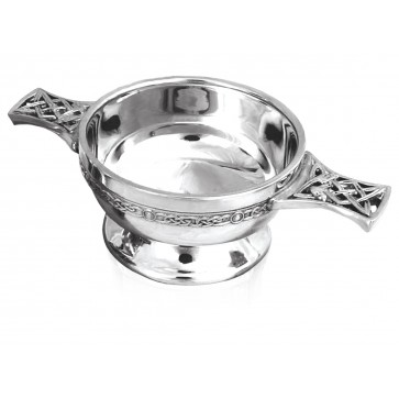 Scottish Piper Pewter Quaich Perfume Sample