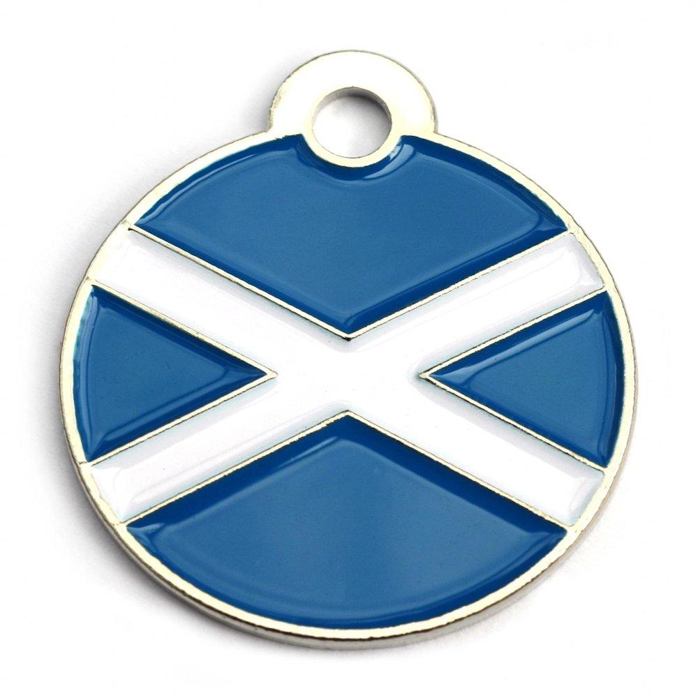 Scottish Round Pet Tag