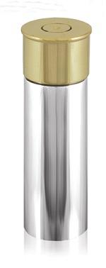 Shotgun Cartridge 4 or 6oz Pewter Hip Flask