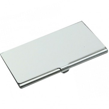 Silver Business Card Holder Perfume Sample