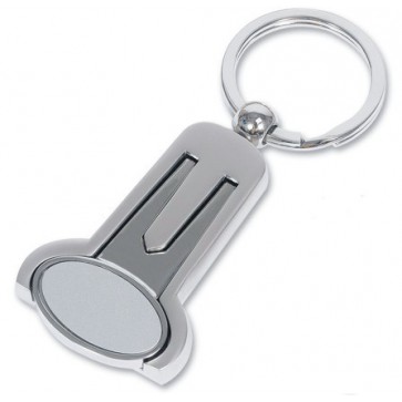 Silver Plate Golf Keyring Perfume Sample