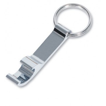 Silver Plated Bottle Opener Keyring Perfume Sample