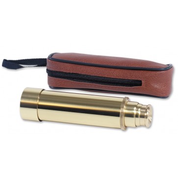 Solid Brass Telescope & Case Perfume Sample