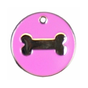 Stainless Steel Bone Pet Tag Perfume Sample