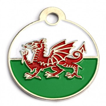 Welsh Round Pet Tag Perfume Sample